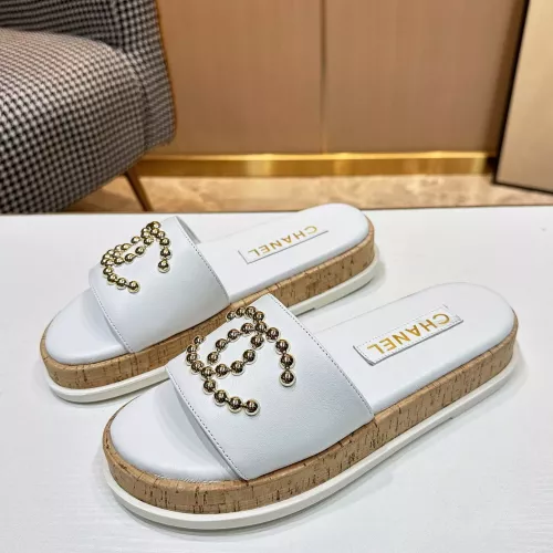 Chanel Slippers For Women #1289333 $85.00 USD, Wholesale Replica Chanel Slippers