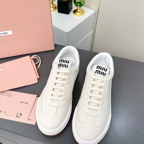 Replica MIU MIU Casual Shoes For Women #1289370 $100.00 USD for Wholesale