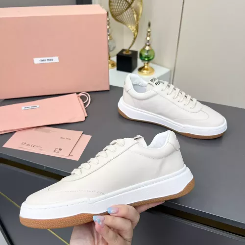 Replica MIU MIU Casual Shoes For Women #1289370 $100.00 USD for Wholesale