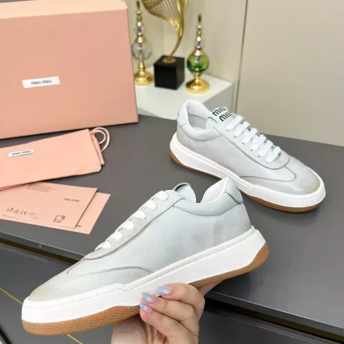 Replica MIU MIU Casual Shoes For Women #1289371 $100.00 USD for Wholesale