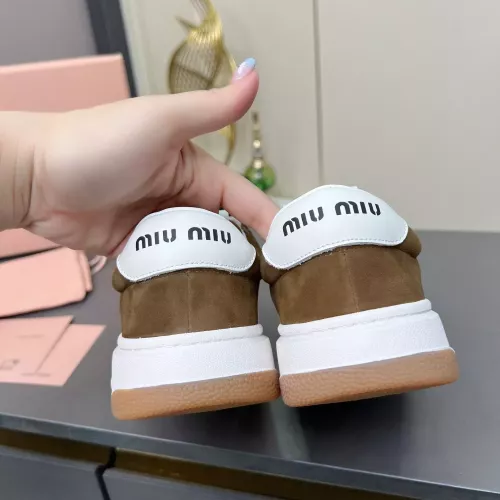 Replica MIU MIU Casual Shoes For Women #1289376 $100.00 USD for Wholesale