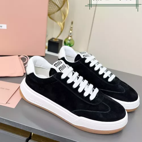 MIU MIU Casual Shoes For Women #1289381 $100.00 USD, Wholesale Replica MIU MIU Casual Shoes