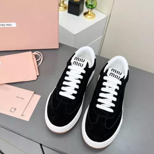 Replica MIU MIU Casual Shoes For Women #1289381 $100.00 USD for Wholesale