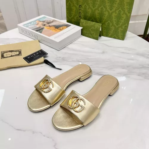 Gucci Slippers For Women #1289387 $82.00 USD, Wholesale Replica Gucci Slippers