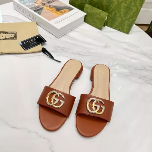 Replica Gucci Slippers For Women #1289394 $82.00 USD for Wholesale