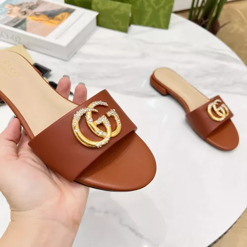 Replica Gucci Slippers For Women #1289394 $82.00 USD for Wholesale