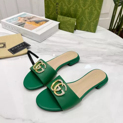 Gucci Slippers For Women #1289395 $82.00 USD, Wholesale Replica Gucci Slippers