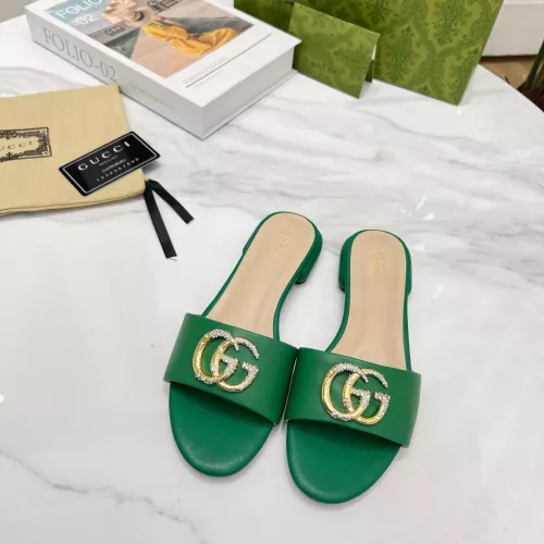 Replica Gucci Slippers For Women #1289395 $82.00 USD for Wholesale