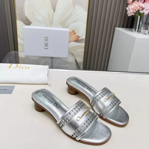 Replica Christian Dior Slippers For Women #1289408 $85.00 USD for Wholesale