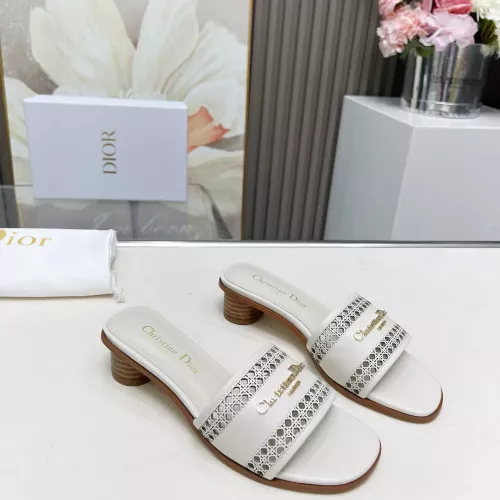 Replica Christian Dior Slippers For Women #1289410 $85.00 USD for Wholesale