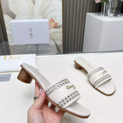 Replica Christian Dior Slippers For Women #1289410 $85.00 USD for Wholesale