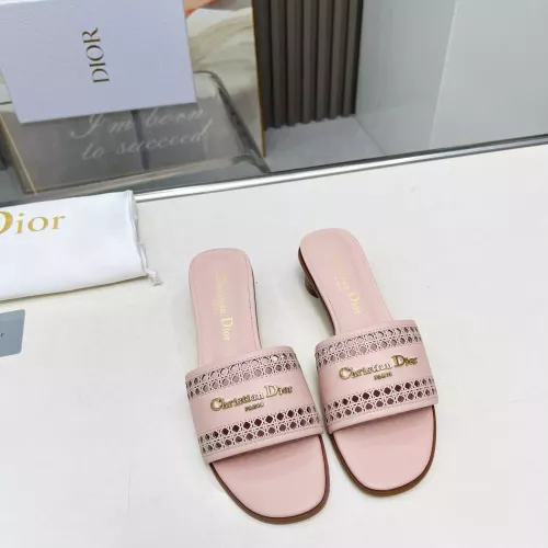 Replica Christian Dior Slippers For Women #1289412 $85.00 USD for Wholesale