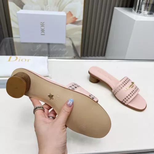 Replica Christian Dior Slippers For Women #1289412 $85.00 USD for Wholesale