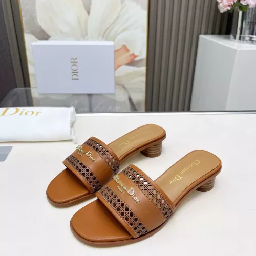 Christian Dior Slippers For Women #1289413 $85.00 USD, Wholesale Replica Christian Dior Slippers