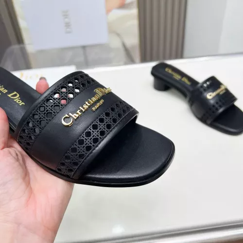 Replica Christian Dior Slippers For Women #1289414 $85.00 USD for Wholesale