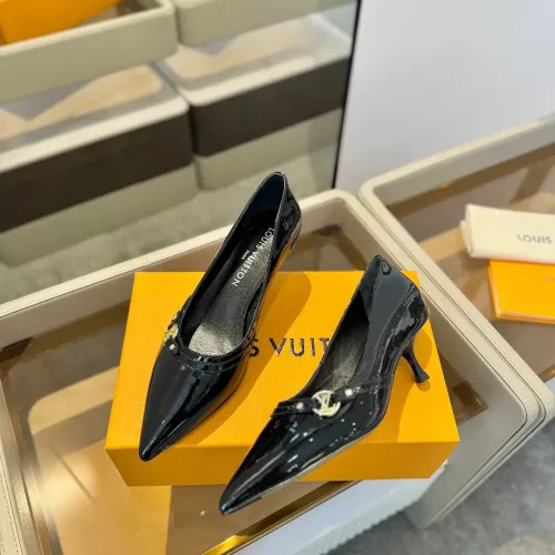 Louis Vuitton High-Heeled Shoes For Women #1289453 $115.00 USD, Wholesale Replica Louis Vuitton High-Heeled Shoes