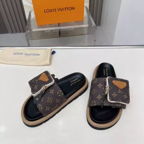 Replica Louis Vuitton Slippers For Women #1289477 $80.00 USD for Wholesale