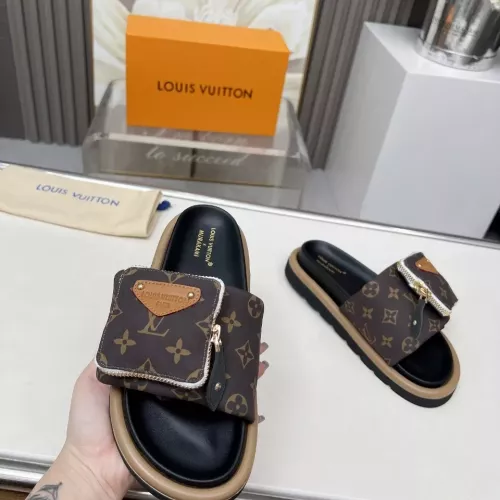 Replica Louis Vuitton Slippers For Women #1289477 $80.00 USD for Wholesale