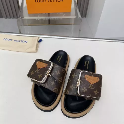 Louis Vuitton Slippers For Women #1289478 $80.00 USD, Wholesale Replica Louis Vuitton Slippers