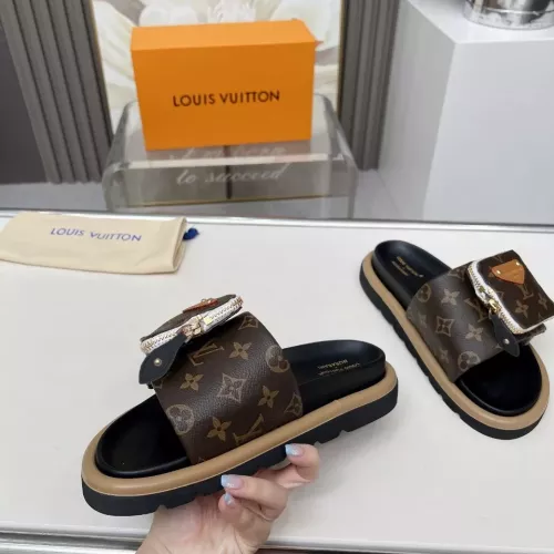 Replica Louis Vuitton Slippers For Women #1289478 $80.00 USD for Wholesale