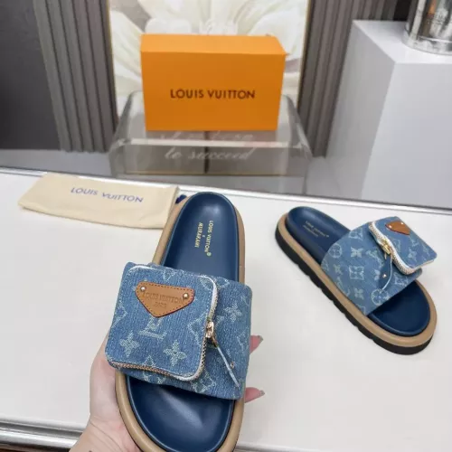 Replica Louis Vuitton Slippers For Women #1289479 $80.00 USD for Wholesale