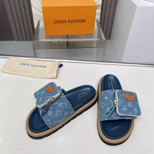 Replica Louis Vuitton Slippers For Women #1289479 $80.00 USD for Wholesale