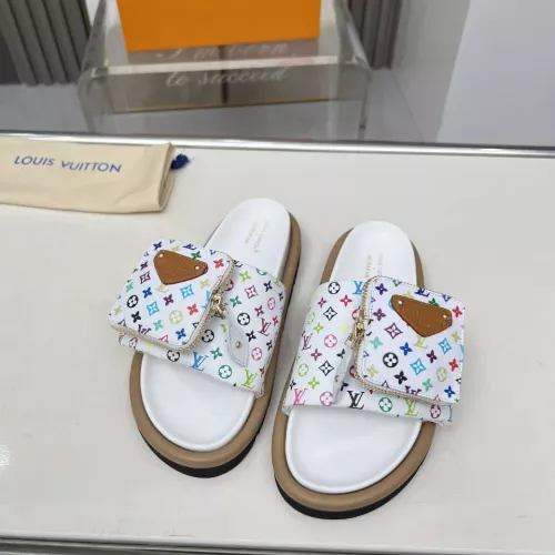 Louis Vuitton Slippers For Women #1289480 $80.00 USD, Wholesale Replica Louis Vuitton Slippers