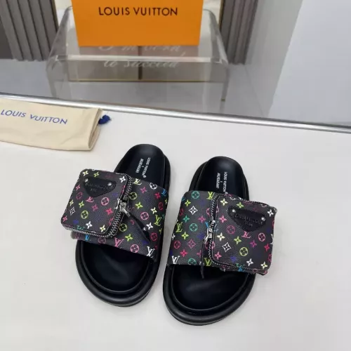 Louis Vuitton Slippers For Women #1289481 $80.00 USD, Wholesale Replica Louis Vuitton Slippers