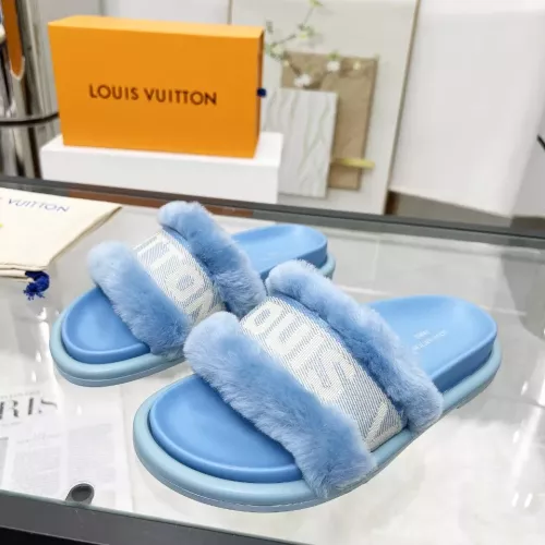 Louis Vuitton Slippers For Women #1289487 $82.00 USD, Wholesale Replica Louis Vuitton Slippers