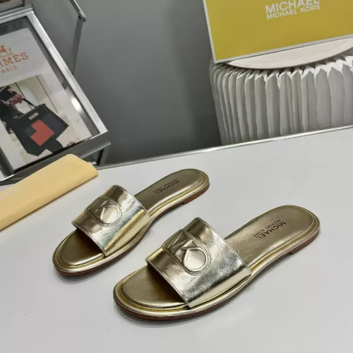 Michael Kors Slippers For Women #1289508 $76.00 USD, Wholesale Replica Michael Kors Slippers