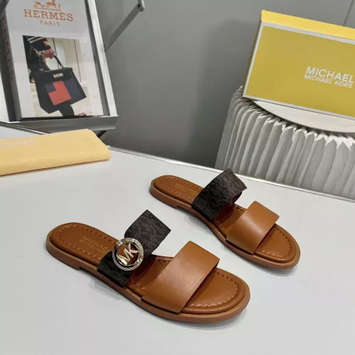 Replica Michael Kors Slippers For Women #1289511 $76.00 USD for Wholesale