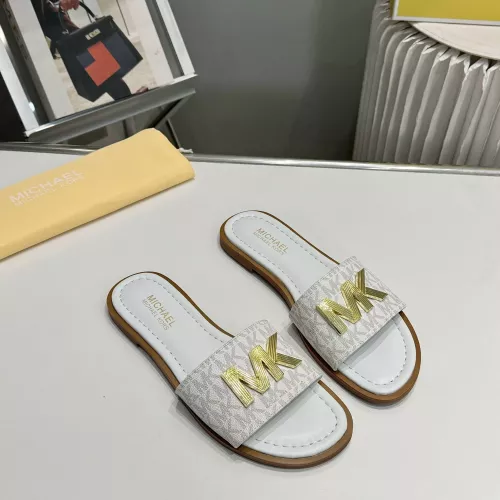 Michael Kors Slippers For Women #1289513 $76.00 USD, Wholesale Replica Michael Kors Slippers