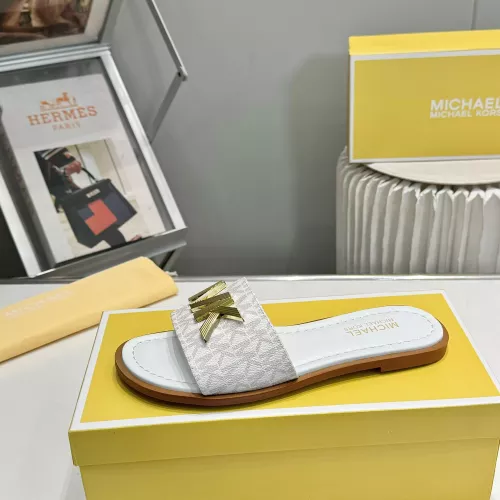 Replica Michael Kors Slippers For Women #1289513 $76.00 USD for Wholesale