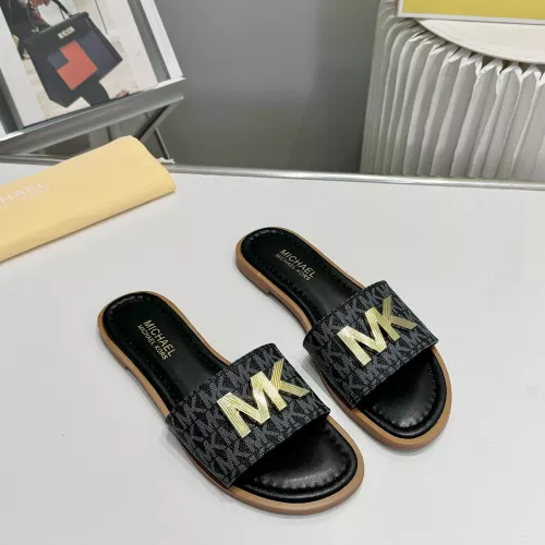 Michael Kors Slippers For Women #1289515 $76.00 USD, Wholesale Replica Michael Kors Slippers