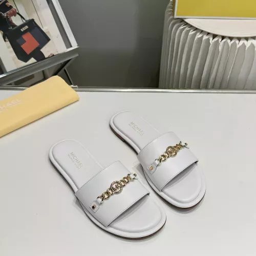 Michael Kors Slippers For Women #1289516 $76.00 USD, Wholesale Replica Michael Kors Slippers