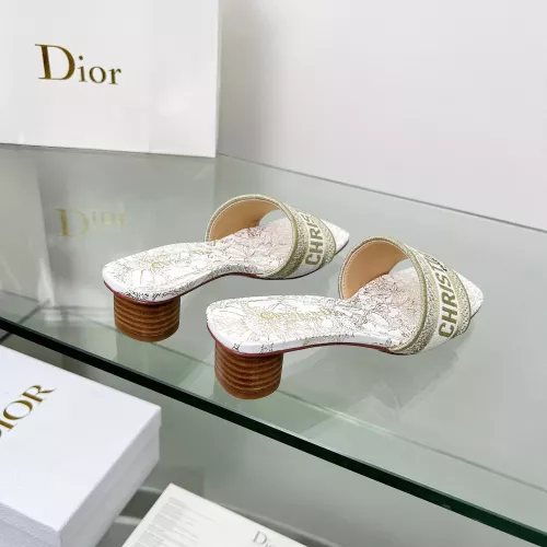 Replica Christian Dior Slippers For Women #1289524 $85.00 USD for Wholesale