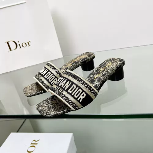 Christian Dior Slippers For Women #1289525 $85.00 USD, Wholesale Replica Christian Dior Slippers