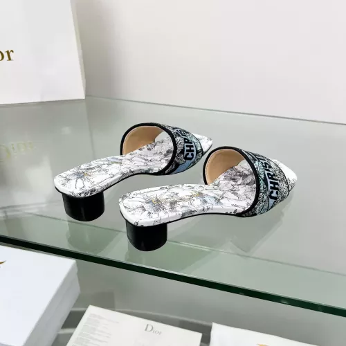 Replica Christian Dior Slippers For Women #1289527 $85.00 USD for Wholesale