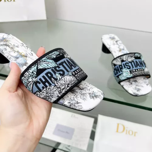 Replica Christian Dior Slippers For Women #1289527 $85.00 USD for Wholesale