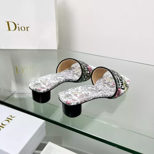 Replica Christian Dior Slippers For Women #1289528 $85.00 USD for Wholesale