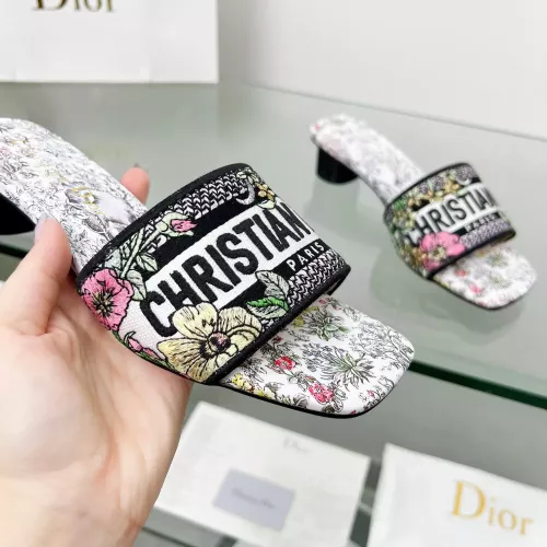 Replica Christian Dior Slippers For Women #1289528 $85.00 USD for Wholesale