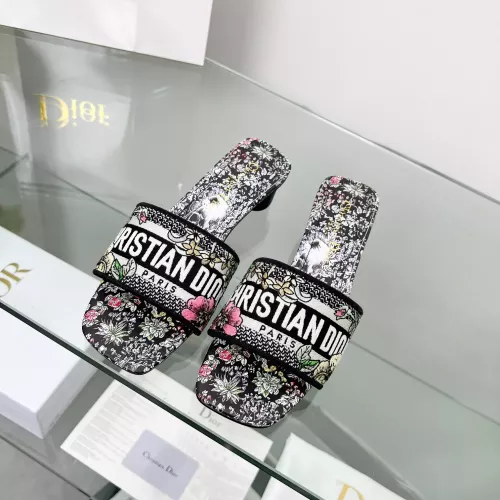 Replica Christian Dior Slippers For Women #1289529 $85.00 USD for Wholesale