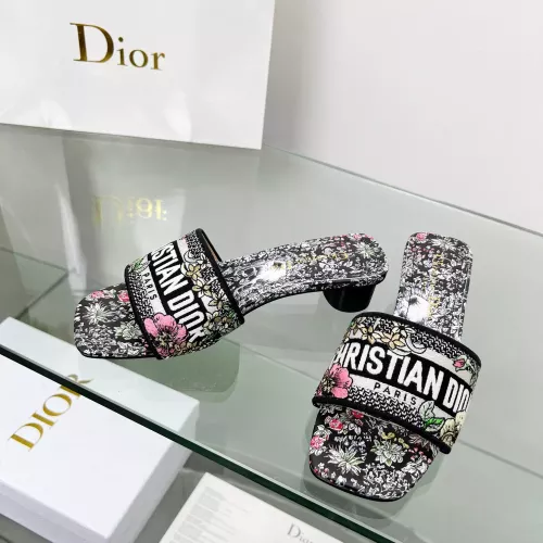 Replica Christian Dior Slippers For Women #1289529 $85.00 USD for Wholesale