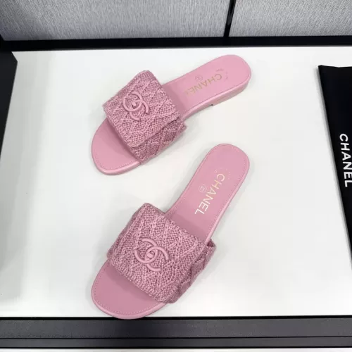 Chanel Slippers For Women #1289552 $102.00 USD, Wholesale Replica Chanel Slippers