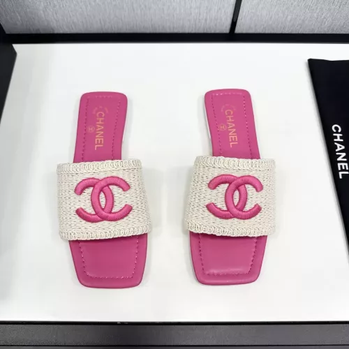 Chanel Slippers For Women #1289555 $96.00 USD, Wholesale Replica Chanel Slippers