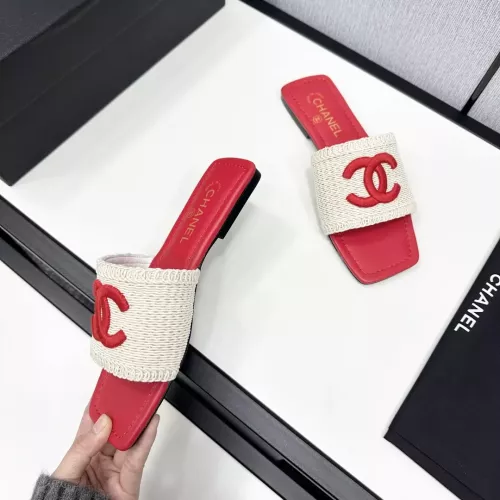 Replica Chanel Slippers For Women #1289556 $96.00 USD for Wholesale