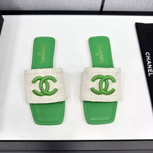 Chanel Slippers For Women #1289559 $96.00 USD, Wholesale Replica Chanel Slippers