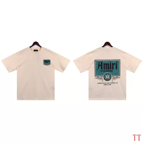 Amiri T-Shirts Short Sleeved For Unisex #1289590 $32.00 USD, Wholesale Replica Amiri T-Shirts