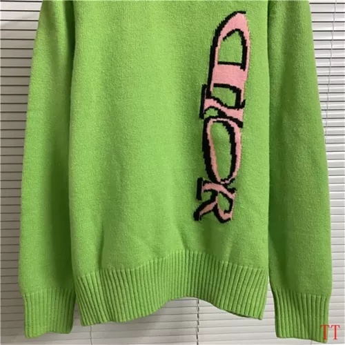 Replica Christian Dior Sweaters Long Sleeved For Unisex #1289613 $56.00 USD for Wholesale