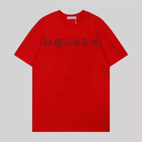 Alexander McQueen T-shirts Short Sleeved For Unisex #1289693 $32.00 USD, Wholesale Replica Alexander McQueen T-shirts